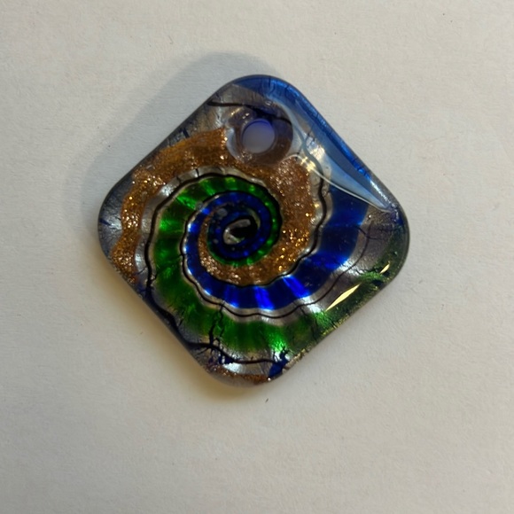 Pendant - caracol design - artisan - (#0728) - Picture 2 of 3